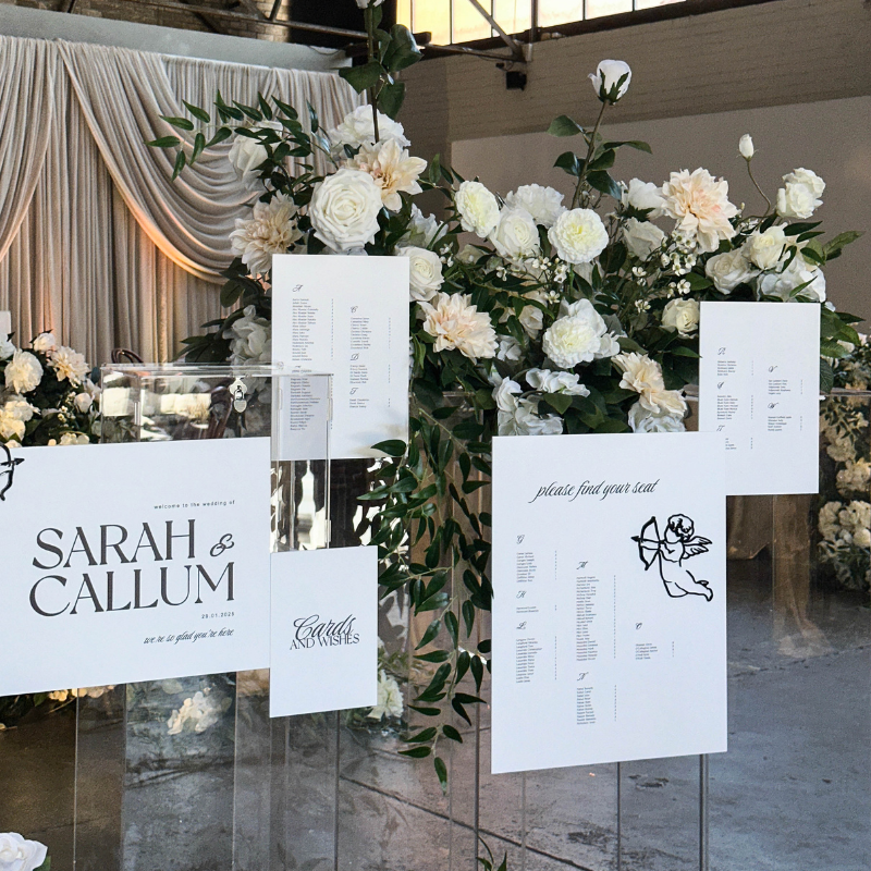 Wedding Signage