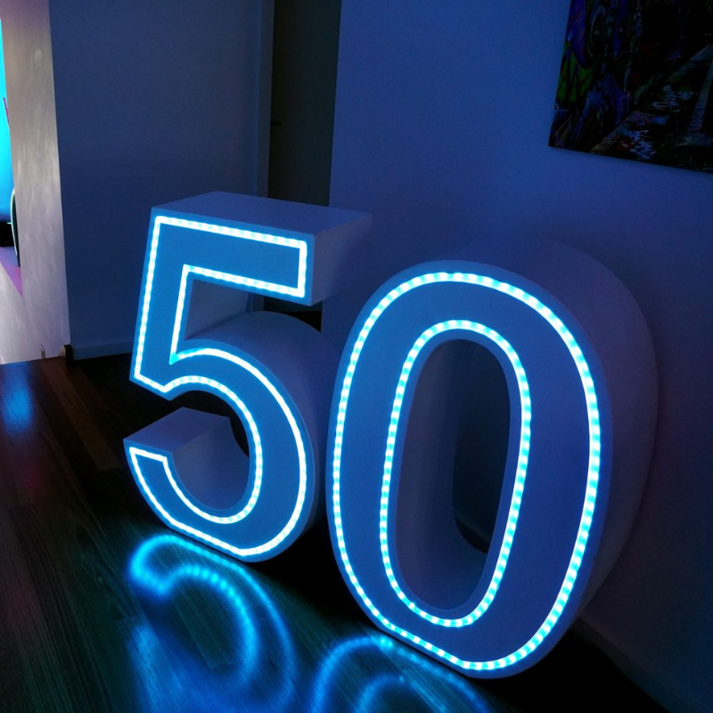 Small Light Up Numbers | Feel Good Events