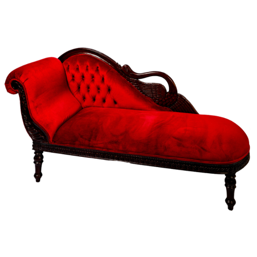 Red Loveseat