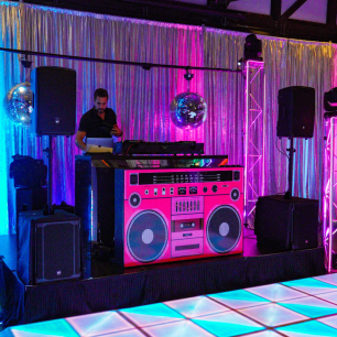 Boom Box Prop Hire Melbourne | Feel Good Events