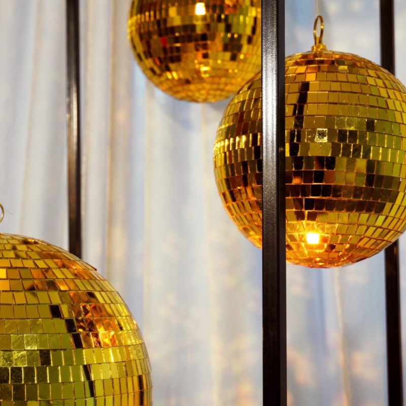 Disco Color Display Disco Display - Golden Hire Melbourne | Feel Good Events