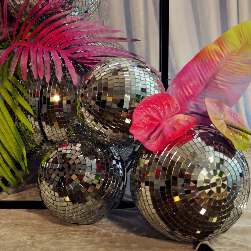 Disco Color Display Disco Display - Neon Leaf Hire Melbourne | Feel Good Events