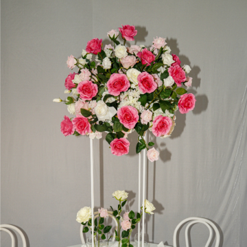 Bright Rosy Floral Centrepiece 4
