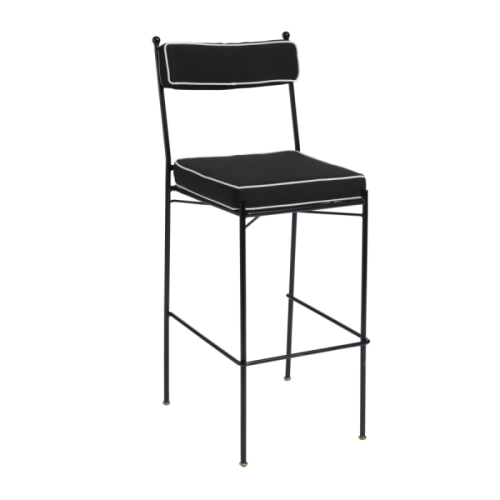 black stool