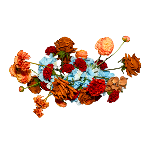 Sunset Floral Centrepiece 6