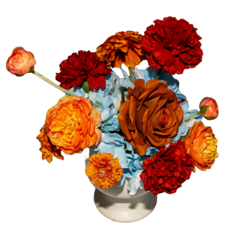 Sunset Floral Centrepiece 4