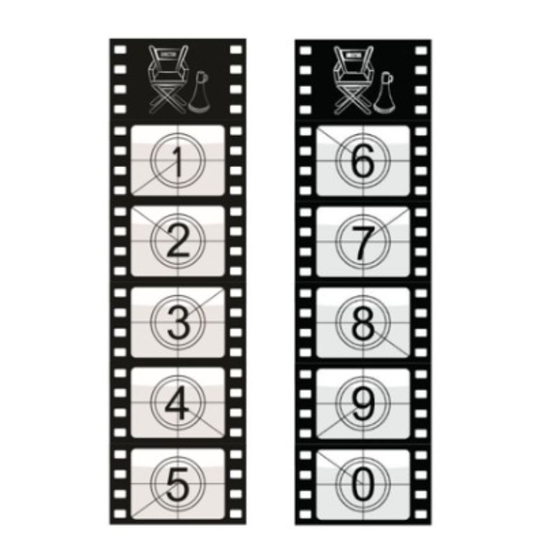 Movie Reel Countdown Backdrop Hire Melbourne | Feel Good Events Hire