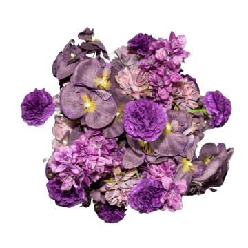 purple orchid florals