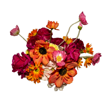 summer themed florals 