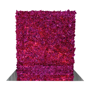 Hot Pink Crinkle Wall