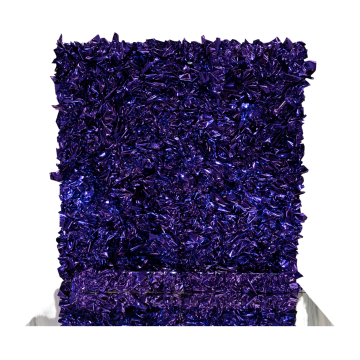 Purple Crinkle Wall