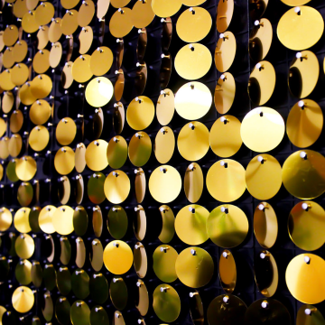gold sequin backdrop