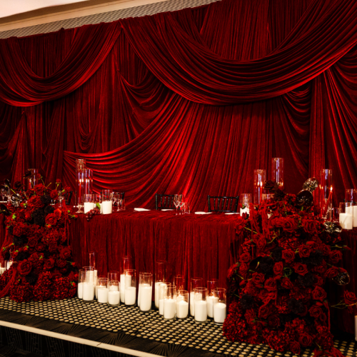 wedding reception table 