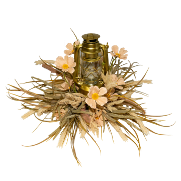 Rustic Hearth Centrepiece