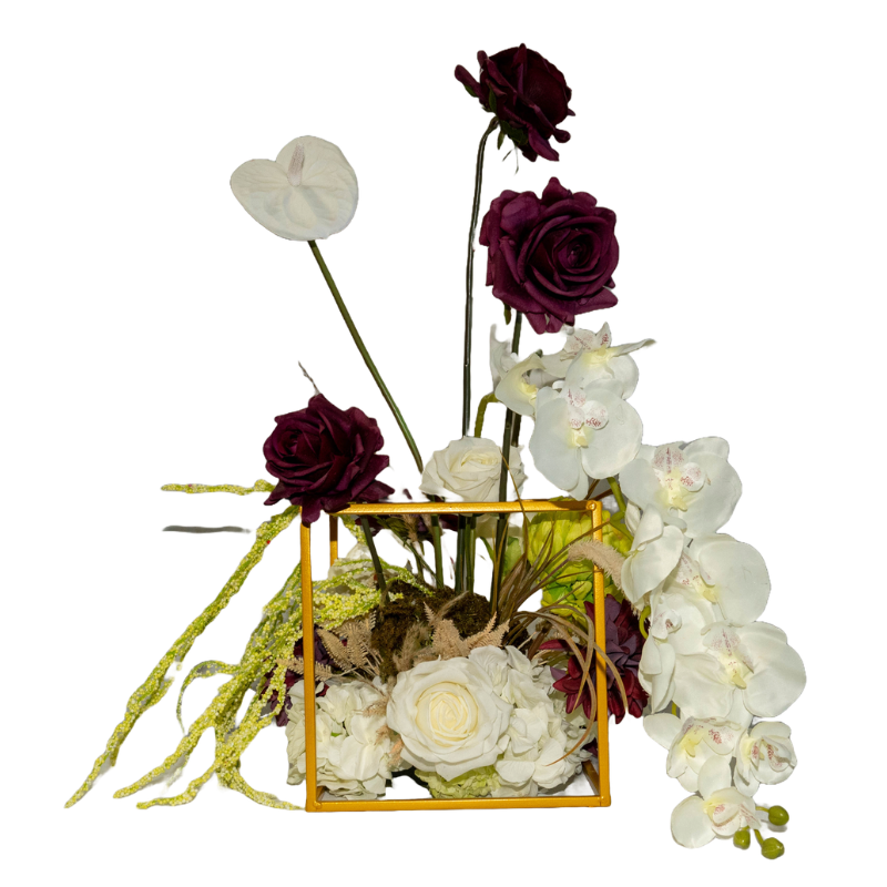 Cubix Floral Centrepiece