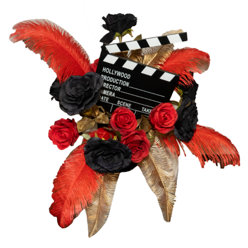 casino floral centrepiece