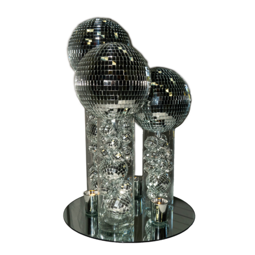 mirrorball centrepiece 
