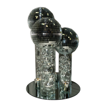 mirrorball centrepiece 