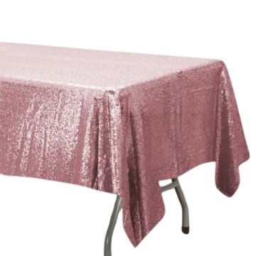 Light Pink Sequin Overlay 