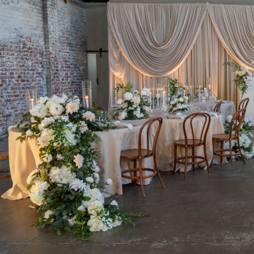 Beige wedding round table cloth