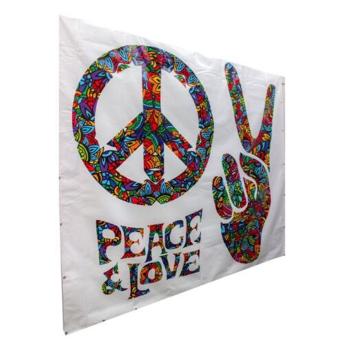 Standard Backdrop - 60's Peace & Love 2