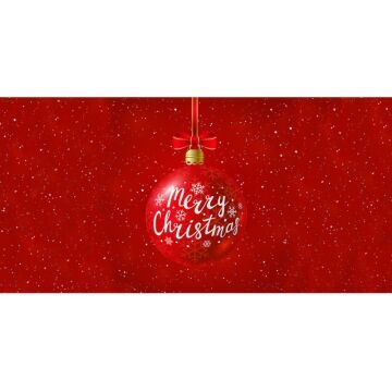 Themed Backdrops Large - Merry Christmas
