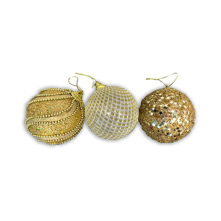 Christmas Ornaments - Gold Baubles
